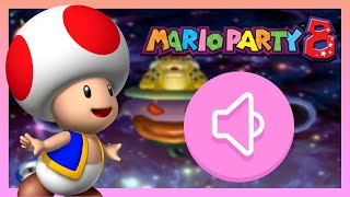 Mario Party 8  Toad Voice Clips [upl. by Pachton738]