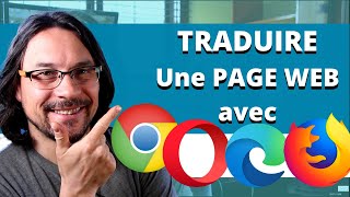 Comment traduire une page web avec 👉 Chrome – Edge – Opera  Firefox 2021 [upl. by Dublin614]