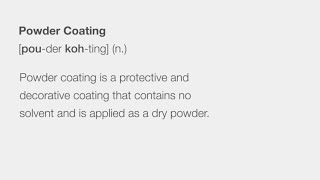 Introduction to AkzoNobel Powder Coatings [upl. by Aleyak]