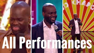 Daliso Chaponda All Performances  Britain Got Talent 2017 3rd Place Winner [upl. by Annuahsal]