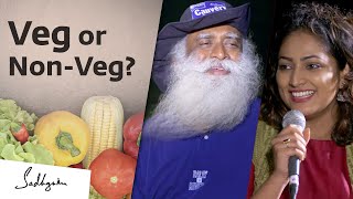 Is Eating NonVegetarian Food Ethically Wrong – Hariprriya Asks Sadhguru [upl. by Shelagh]