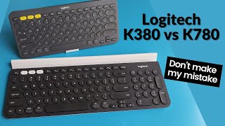 Logitech K780 vs K380  Still the best multidevice Bluetooth wireless keyboards in 2024 [upl. by Lombardo]