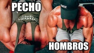 RUTINA DE PECHO Y HOMBROS RUDA  Gymtopz [upl. by Cran]