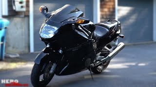 Honda CBR1100XX BlackBird First Ride [upl. by Aztinaj]