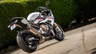 2021 BMW S 1000 RR Review  MC Commute [upl. by Eintruoc]