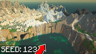 AS MELHORES INCRÍVEIS SEEDS do MINECRAFT 118 e 119 Bedrock amp Java [upl. by Inatsed936]