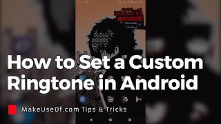 How to Set a Custom Ringtone on Android [upl. by Pitarys]