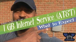 1GB Fiber Internet Service ATampT  What to Expect [upl. by Megargee]