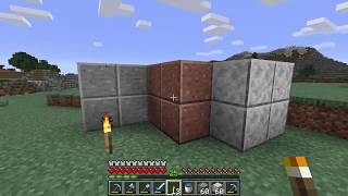 How to make Polished Granite Diorite and Andesite guide  Minecraft [upl. by Kroy]