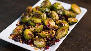 Roasted Brussels Sprouts Recipe [upl. by Anerual]