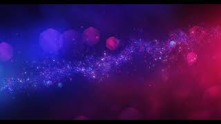 4k Abstract Red and Blue Particles background  Loop [upl. by Llerryt208]