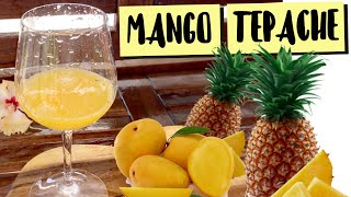 Mango Tepache  Tepache Second Fermentation  Probiotic Rich Drink From Pineapple Skin [upl. by Ihculo]