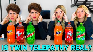 TWIN vs TWIN REAL TELEPATHY TEST [upl. by Dralliw]