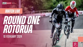 LIVE  Round One  2024 UCI BMX Racing World Cup [upl. by Reginauld]