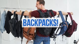 7 Backpack Brands You Need To Check Out  Men’s BTS Fashion Inspiration [upl. by Anitsihc]