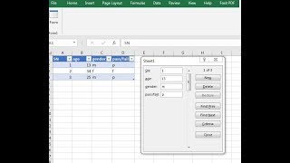 Create data entry forms in MS Excel using your questionnaire [upl. by Banyaz]