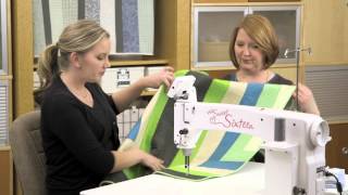 Machine Quilting Borders the Easy Way [upl. by Paynter638]