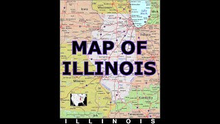 MAP OF ILLINOIS [upl. by Ardnnaed]