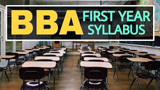 BBA First Year Syllabus Fully Explained in Hindi  BBA Course details in Hindi  by Sunil Adhikari [upl. by Eatnhoj]