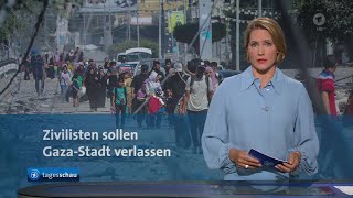 tagesschau 2000 Uhr 13102023 [upl. by Tergram]