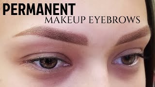 Powder Brows Permanent Makeup Tutorial Full Procedure by Iryna Tkachuk [upl. by Elok]