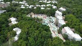 Sandos Caracol Eco Resort Aerial Tour [upl. by Watts]