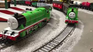 Thomas The Tank Engine amp Friends HO Scale Trains Collection and more [upl. by Fronniah191]