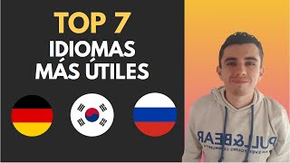 Los 7 idiomas MÁS ÚTILES PARA APRENDER en 2022 📚 [upl. by Rez]