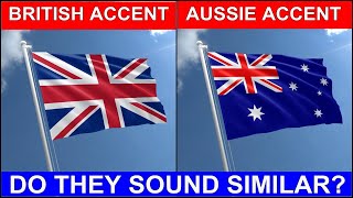 AUSTRALIAN AUSSIE ACCENT VS BRITISH ACCENT  Verbale Mondo [upl. by Natalie]