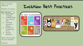 Inclusive Practices in Your Classroom [upl. by Oicatsana]