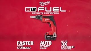 Milwaukee® M18 FUEL™ Drywall Screw Gun [upl. by Merilyn]