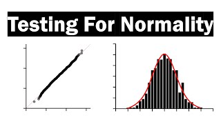 Testing For Normality  Clearly Explained [upl. by Bryon]