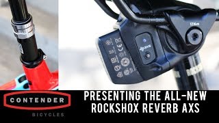 Introducing the RockShox Reverb AXS Wireless Dropper Seatpost [upl. by Ronoh]