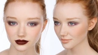 Jessica Chastain  Makeup Tutorial For Redheads with Guest Makeup Artist Mary Greenwell [upl. by Randa]