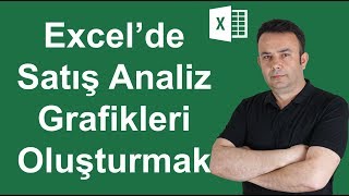 Excel Excel Satış Analiz Grafikleri Oluşturma Excel Satış Tabloları  065video  Ömer BAĞCI [upl. by Aynad]