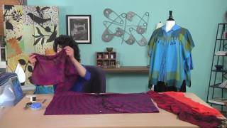 Redesign a pashmina into a jacket on It’s Sew Easy with Joanne Banko 12071 [upl. by Anera546]