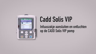 CADD Solis Vip  Aansluiten Infuuszakje [upl. by Inaluahek]