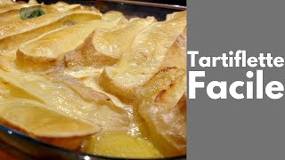 Recette de Tartiflette facile tousencuisineavecseb [upl. by Oirifrop506]