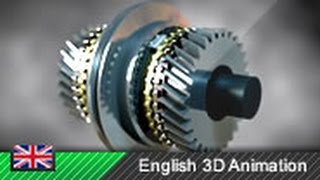 Blocker Ring Synchromesh Unit  How it works Animation [upl. by Riordan]