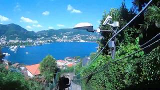 Como to Brunate funicular  Amazing trip [upl. by Edris]