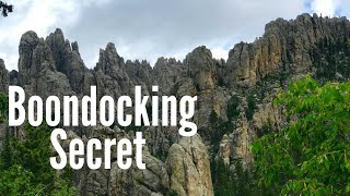 FREE Camping in Black Hills SD  Boondocking Secret Location Full Time RV Living [upl. by Alliw]