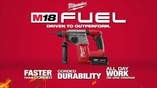 Milwaukee® M18 FUEL™ Rotary Hammers [upl. by Ardekahs]