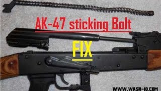 Ak47 Bolt Sticking Guide Rail Polishing [upl. by Tyra833]