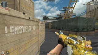 Cross Fire China  M4A1S Jewelry Noble Gold [upl. by Ennaimaj]