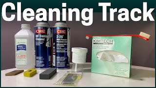 Preparing Your Track for Running Trains  Cleaning Your Model Railroad Track [upl. by Nadaha]