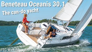 Beneteau Oceanis 301 Sailboat Tour 2021 PTC Walkthrough [upl. by Nnaitsirhc927]