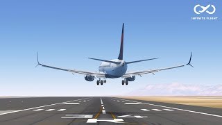 Crosswind Landing  Airliner Tutorial [upl. by Walke]