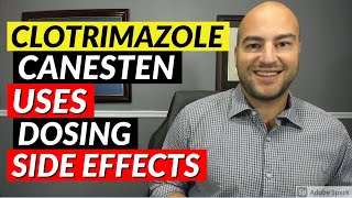 Clotrimazole Canesten  Uses Dosing Side Effects  Pharmacist Review [upl. by Eirual]