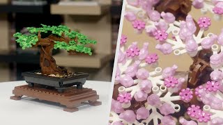 LEGO Bonsai Tree  LEGO Botanical Collection Designer Video  10281 [upl. by Alle165]