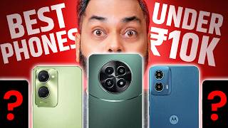 Top 5 Best 5G Smartphones Under ₹10000 ⚡ August 2024 [upl. by Ahtabat]